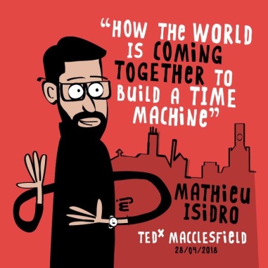 TEDx Talk cartoon